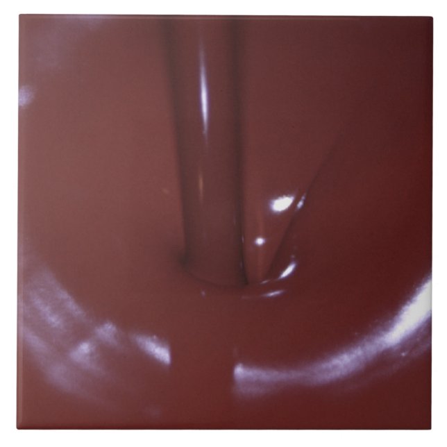 Azulejo De Cerâmica Coberta do chocolate (Frente)