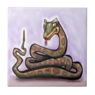 Azulejo De Cerâmica Cobra