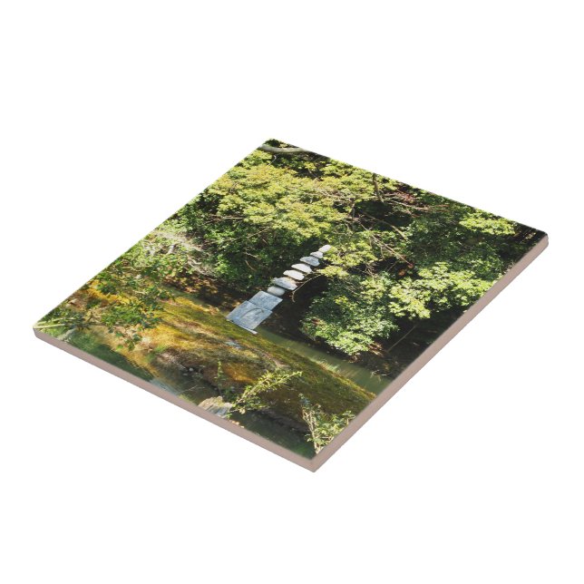 Azulejo De Cerâmica Cobra branco Pagoda / Hakuja No Tsuka (Lateral)