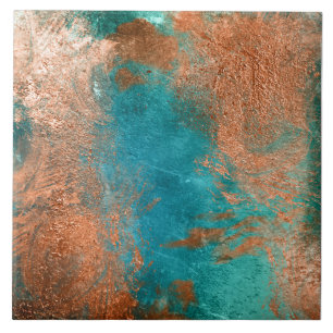 Azulejo De Cerâmica Cobre - Patina