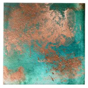 Azulejo De Cerâmica Cobre - Patina