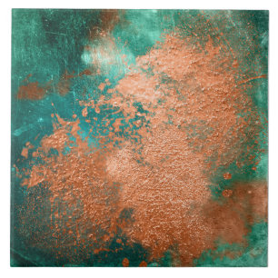 Azulejo De Cerâmica Cobre - Patina