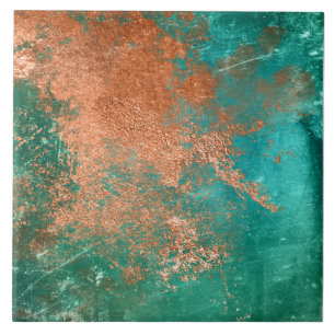 Azulejo De Cerâmica Cobre - Patina