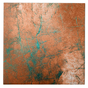 Azulejo De Cerâmica Cobre - Patina