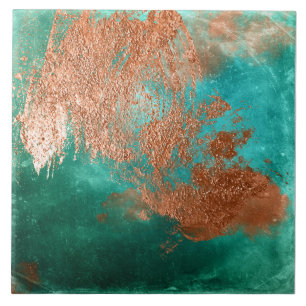 Azulejo De Cerâmica Cobre - Patina