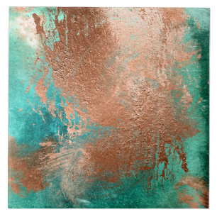 Azulejo De Cerâmica Cobre - Patina