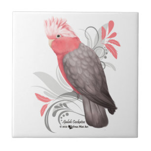Azulejo De Cerâmica Cockatoo de Galah