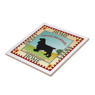 Azulejo De Cerâmica Cocker spaniel