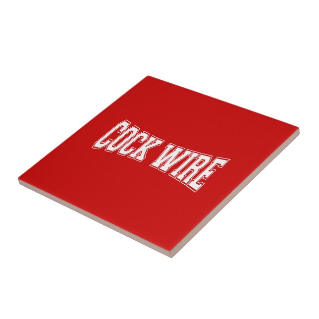 AZULEJO DE CERÂMICA  COCKWIRE (Lateral)