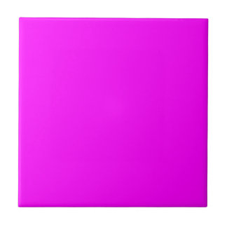 Azulejo De Cerâmica Código hexadecimal cor-de-rosa claro FF00FF