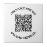 Azulejo De Cerâmica Código QR e Texto Personalizado Personalizado Pers<br><div class="desc">Código QR e Texto personalizado Nome profissional personalizado Empresa Personalizada Nome do site do Web Fornecimentos / Presente - Adicionar o seu código QR - Imagem ou Logotipo / Nome - Empresa / Site ou Correio Eletrônico ou Telefone - Informações de contato / Endereço ou Remover - Redimensionar e Mover...</div>