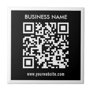 Azulejo De Cerâmica Código QR editável (gerado instantaneamente)   Pre