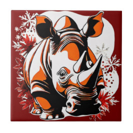 Azulejo De Cerâmica Cogumelos brancos folhas design