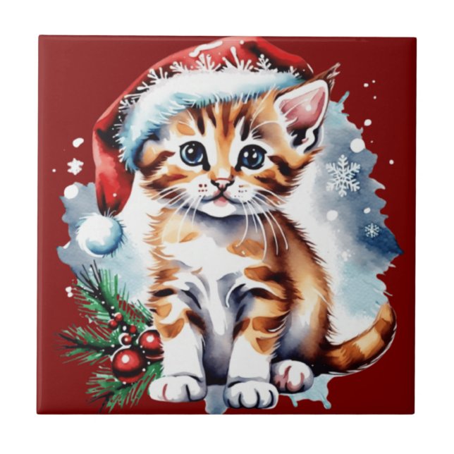 Azulejo De Cerâmica Cogumelos brancos folhas design (Frente)