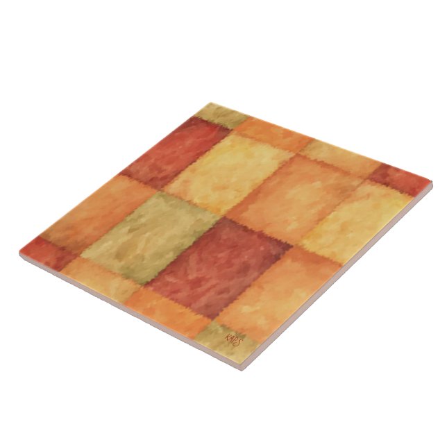 Azulejo De Cerâmica Colagem das Cores M (Lateral)