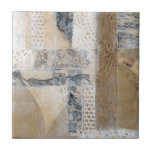 Azulejo De Cerâmica Colagem de rendas I<br><div class="desc">Home Décor</div>