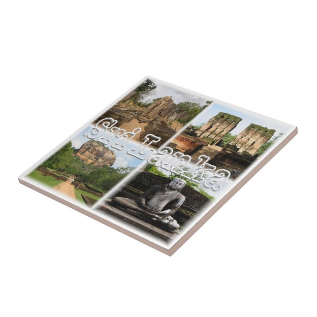 Azulejo De Cerâmica Colagem do SRI LANKA zLK006, Ásia (Lateral)