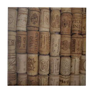 Azulejo De Cerâmica Coleção da cortiça do vinho de Italain