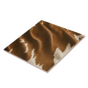 Azulejo De Cerâmica Coleção de Couros de Vaca Faux Moderna Elegante