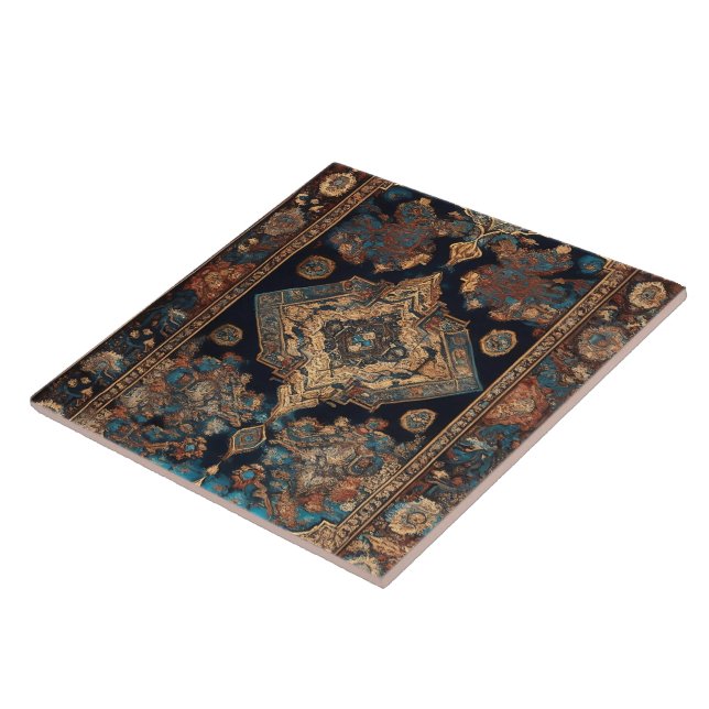 Azulejo De Cerâmica Coleção de Padrões Antigos e Lindos da Trendy Pers (Lateral)