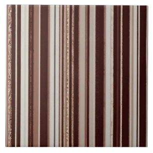 Azulejo De Cerâmica Coleção de Textura de Linen Branco Castanho-Trendy