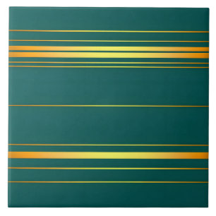 Azulejo De Cerâmica Coleção de Textura Dourada Verde Moderna Linen Lux