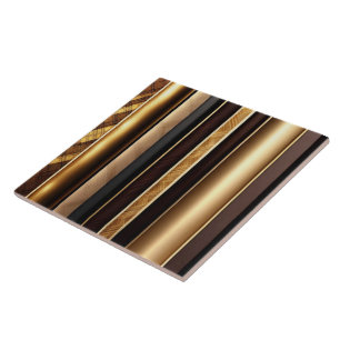 Azulejo De Cerâmica Coleção Dourada Trendy Wood Art Lamperia