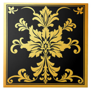 Azulejo De Cerâmica Coleção Floral Elegante de Trendy de Luxury