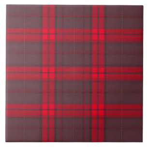 Azulejo De Cerâmica Coleção Moderna de Tartan Tradicional Vermelho xad