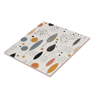 Azulejo De Cerâmica Coleção Popular Retro abstrato Boho