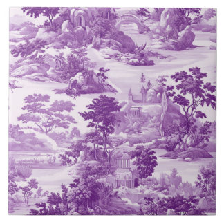 Azulejo De Cerâmica Coleção Violet Valley Encantada