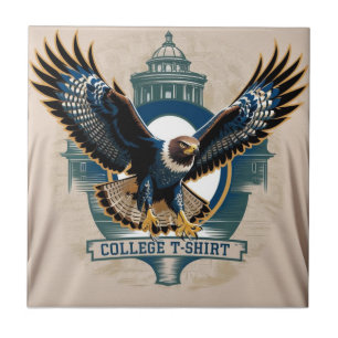 Azulejo De Cerâmica Colégio: Logotipo Hawk