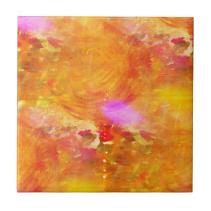 Azulejo De Cerâmica colora o amarelo sem emenda do fundo da arte,