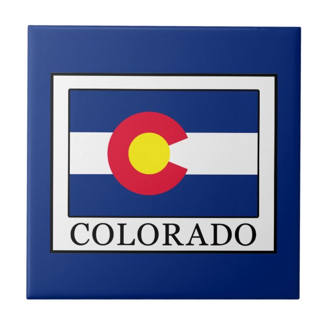 Azulejo De Cerâmica Colorado (Frente)