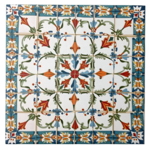 Azulejo De Cerâmica Colorido,marroquino,mosaico,