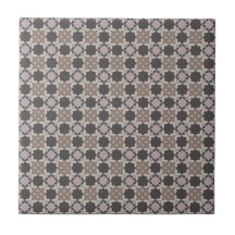 Azulejo de Cerâmica com Padrão de Mosaico Quadrado