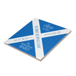 Azulejo De Cerâmica Coma Bebida e Robbie Brincadeira Queima Bandeira E