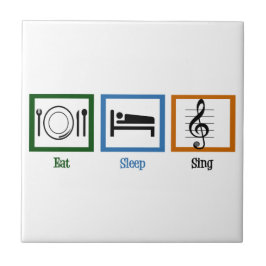 Azulejo De Cerâmica Coma o canto do sono