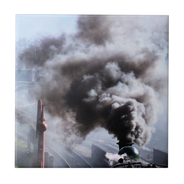 AZULEJO DE CERÂMICA  COMBOIOS DE VAPOR (Frente)