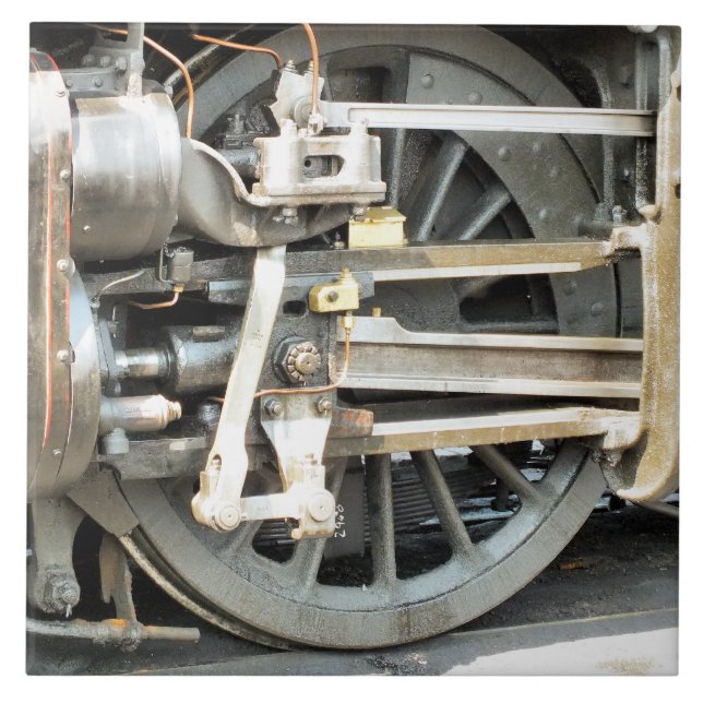 AZULEJO DE CERÂMICA  COMBOIOS DE VAPOR (Frente)