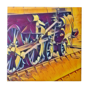 AZULEJO DE CERÂMICA COMBOIOS DE VAPOR