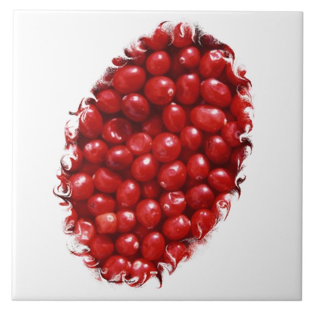 Azulejo De Cerâmica Comida (Frente)