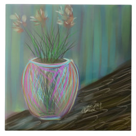 Azulejo De Cerâmica Comissões Abertas para Arte Original Pintada Perso