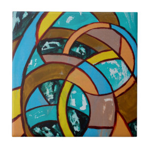 Azulejo De Cerâmica Composição nº 8 de Michael Moffa