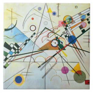 Azulejo De Cerâmica Composição VIII por Wassily Kandinsky