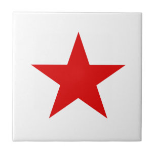 Azulejo De Cerâmica Comunista Red Star