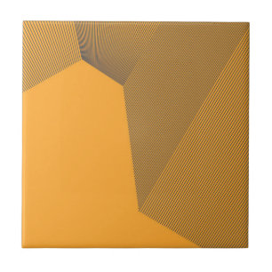 Azulejo De Cerâmica Conceito moderno, urbano, amarelo, negrito simples