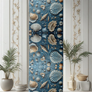 Azulejo De Cerâmica Concha Aquático Peixe Subaquático Molusco Arte Oce