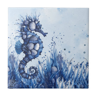 Azulejo De Cerâmica Conchas Cavalinho-marinho
