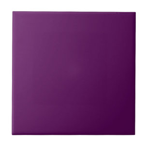 Azulejo De Cerâmica CONCORD GRAPE (cor roxa sólida e rica) ~